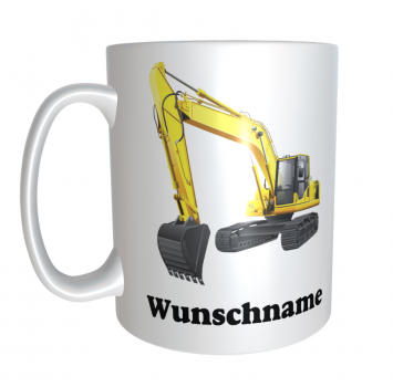 Kaffeetasse Bagger